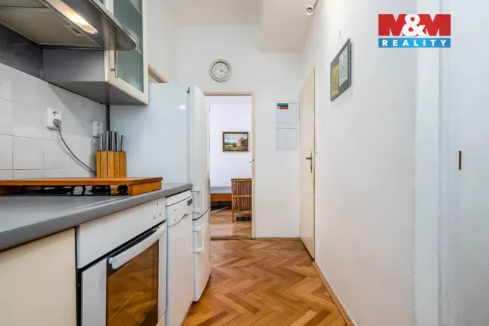 Pronájem bytu 2+kk, Praha - Holešovice, Ortenovo náměstí, 56 m2