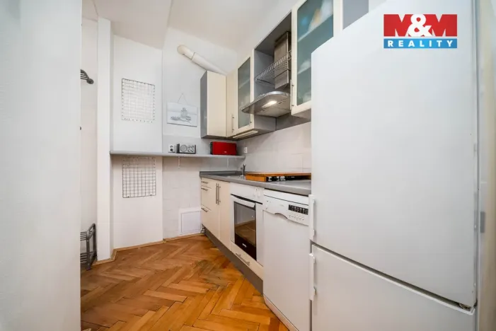 Pronájem bytu 2+kk, Praha - Holešovice, Ortenovo náměstí, 56 m2
