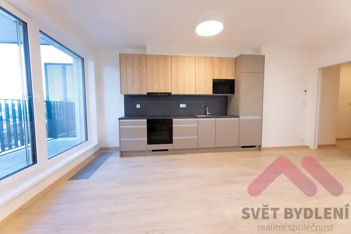 Pronájem bytu 2+kk, Praha - Řepy, Laudova, 62 m2
