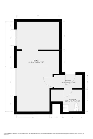 Pronájem bytu 2+kk, Brno - Horní Heršpice, Jižní, 36 m2