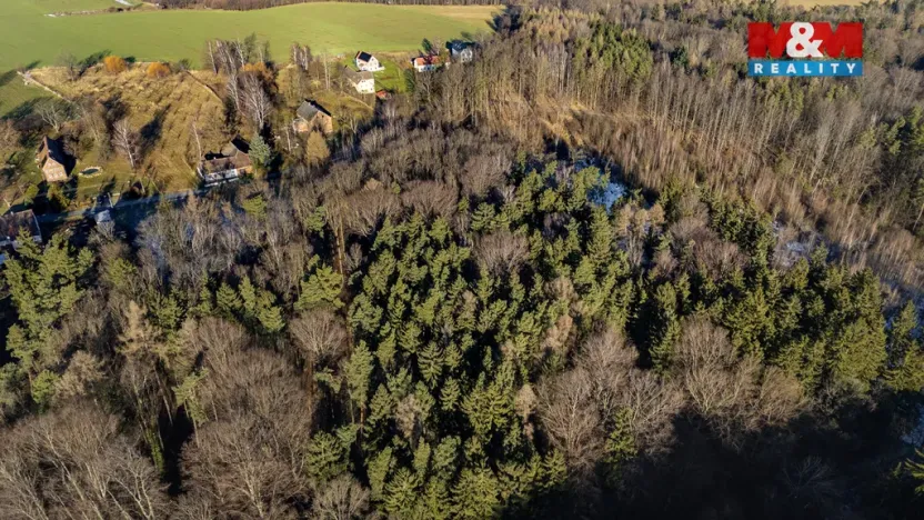 Prodej louky, Višňová - Andělka, 3376 m2