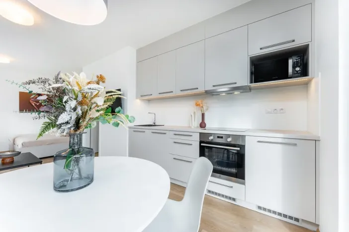 Pronájem bytu 1+kk, Plzeň - Skvrňany, Františka Kováříka, 39 m2