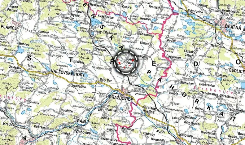 Prodej pole, Velký Bor, 45700 m2