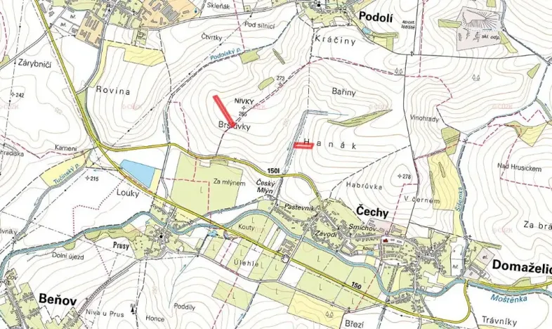 Prodej pole, Podolí, 5666 m2