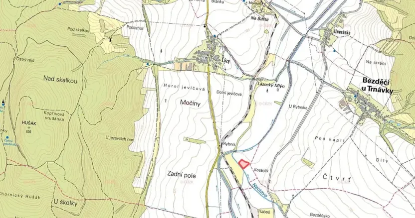 Prodej louky, Městečko Trnávka, 8040 m2