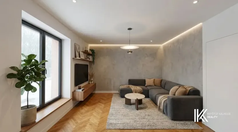 Prodej bytu 2+1, Rybitví, Činžovních domů, 58 m2