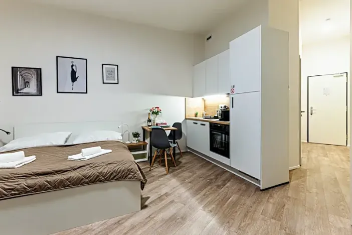 Prodej bytu 1+kk, Praha - Smíchov, Plzeňská, 28 m2