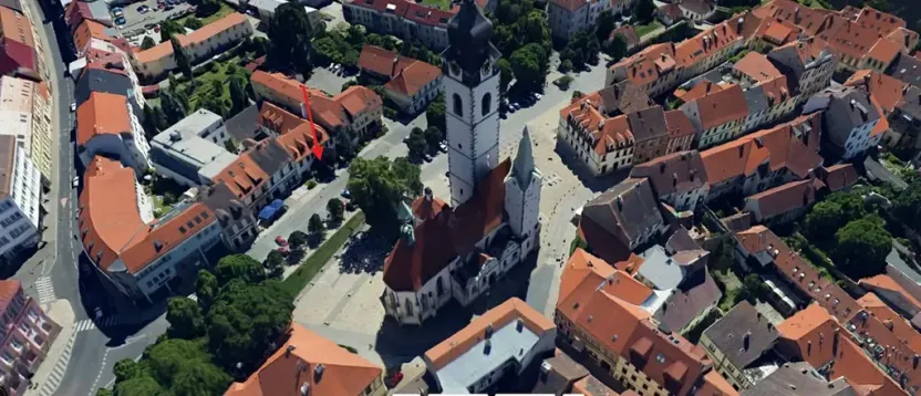 Pronájem kanceláře, Písek, Gregorova, 29 m2