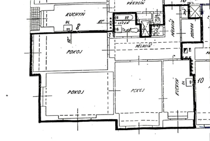 Pronájem bytu 4+kk, Praha - Vinohrady, Kouřimská, 102 m2