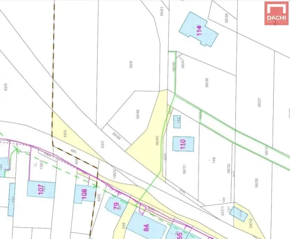 Prodej pozemku pro bydlení, Kožušany-Tážaly - Tážaly, 571 m2