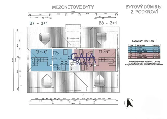 Prodej bytu 3+kk, Klobouky u Brna, Wolfova, 83 m2