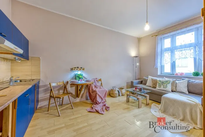 Pronájem bytu 1+kk, Praha - Vysočany, Novovysočanská, 31 m2