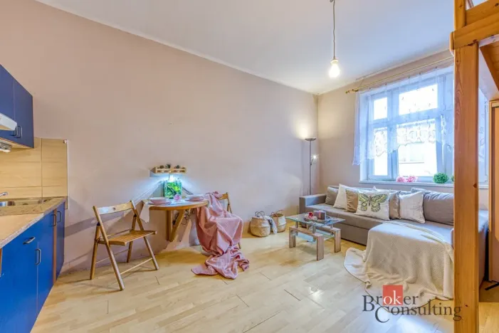 Pronájem bytu 1+kk, Praha - Vysočany, Novovysočanská, 31 m2