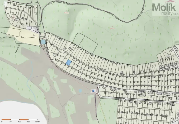 Prodej zahrady, Most, 561 m2