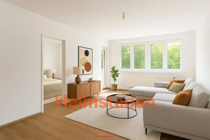 Pronájem bytu 2+1, Orlová - Lutyně, Lesní, 46 m2