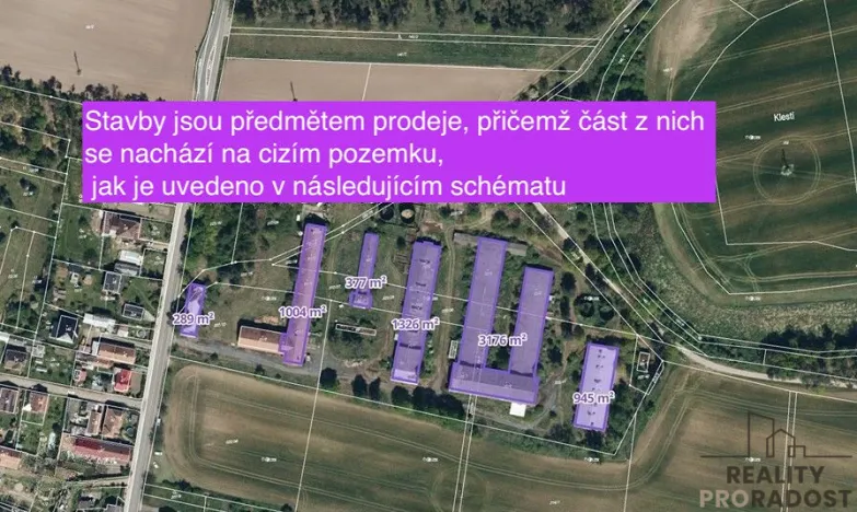 Prodej zemědělského objektu, Přelouč - Mělice, 7117 m2