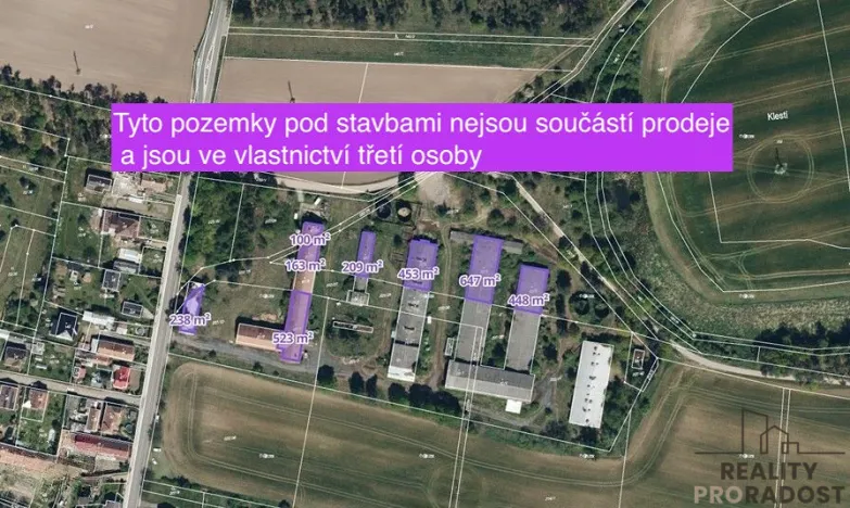 Prodej zemědělského objektu, Přelouč - Mělice, 7117 m2