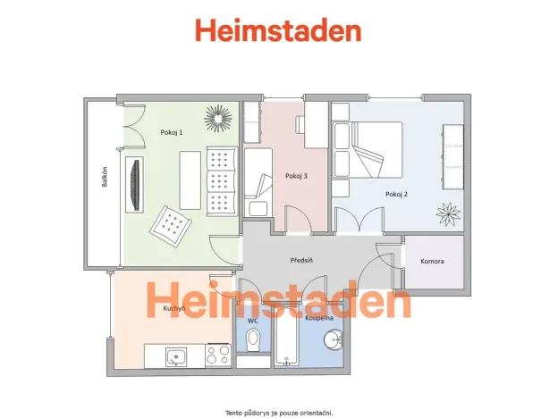 Pronájem bytu 3+1, Havířov - Šumbark, Generála Svobody, 70 m2