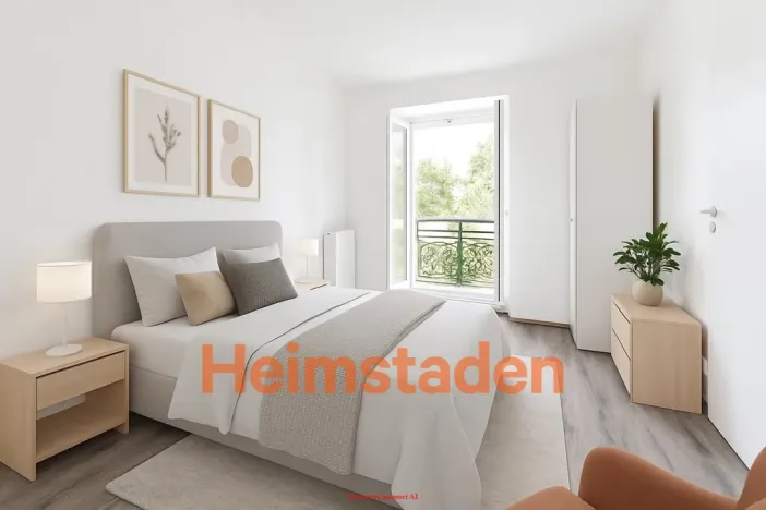 Pronájem bytu 2+kk, Ostrava - Poruba, náměstí Boženy Němcové, 35 m2