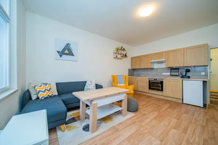 Pronájem bytu 2+kk, Praha - Střešovice, U první baterie, 44 m2
