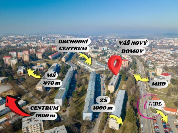 Pronájem bytu 1+1, Jihlava, Březinova, 31 m2