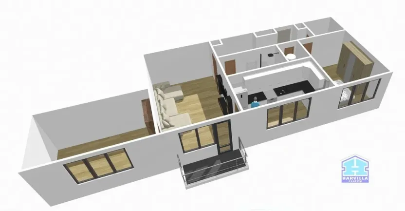 Prodej bytu 3+1, Planá, Wolkerova, 66 m2