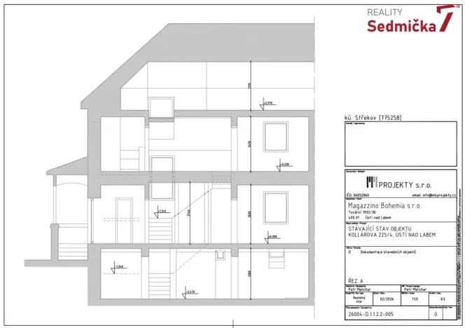 Prodej rodinného domu, Ústí nad Labem, Kollárova, 320 m2