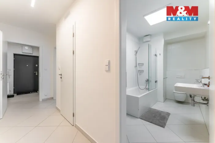 Pronájem bytu 2+kk, Praha - Ruzyně, Huppnerova, 54 m2