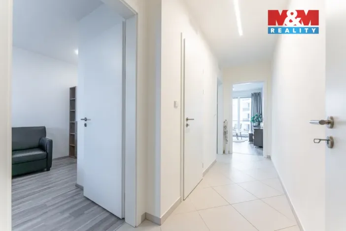 Pronájem bytu 2+kk, Praha - Ruzyně, Huppnerova, 54 m2