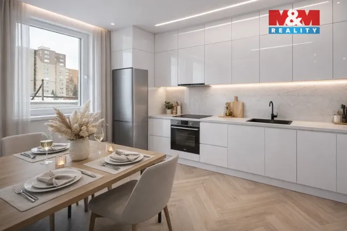 Prodej bytu 3+1, Jablonec nad Nisou, Na Vršku, 59 m2