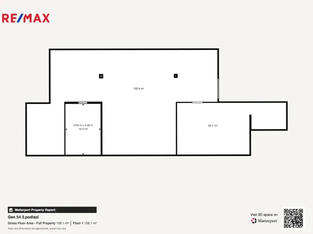 Pronájem kanceláře, Zlín, Vavrečkova, 146 m2