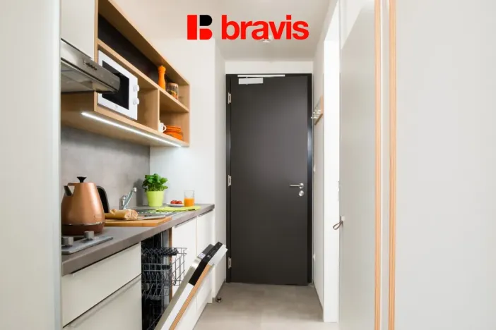 Pronájem bytu 1+kk, Brno - Trnitá, Dornych, 24 m2