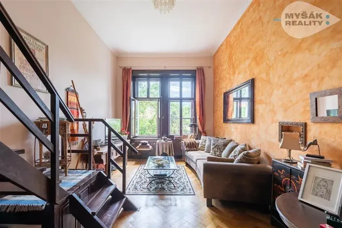 Prodej bytu 3+1, Praha - Nové Město, Vyšehradská, 102 m2