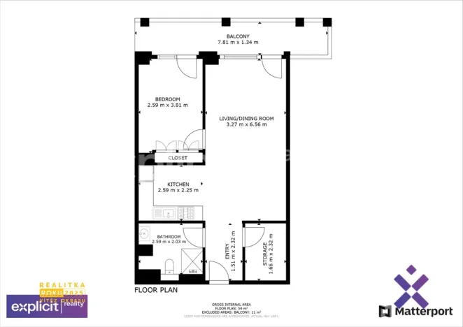 Pronájem bytu 2+kk, Uherské Hradiště, 28. října, 54 m2