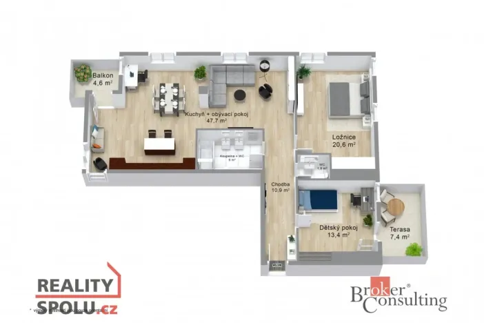 Prodej bytu 3+kk, Karlovy Vary, Libušina, 103 m2