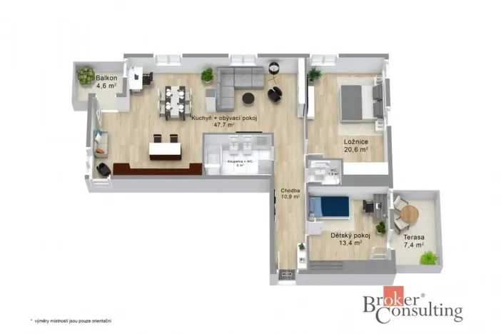 Prodej bytu 3+kk, Karlovy Vary, Libušina, 103 m2