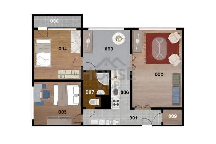 Prodej bytu 3+1, Praha - Braník, Nad lesním divadlem, 76 m2