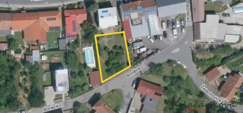 Prodej pozemku pro bydlení, Zlín - Příluky, Pančava, 450 m2