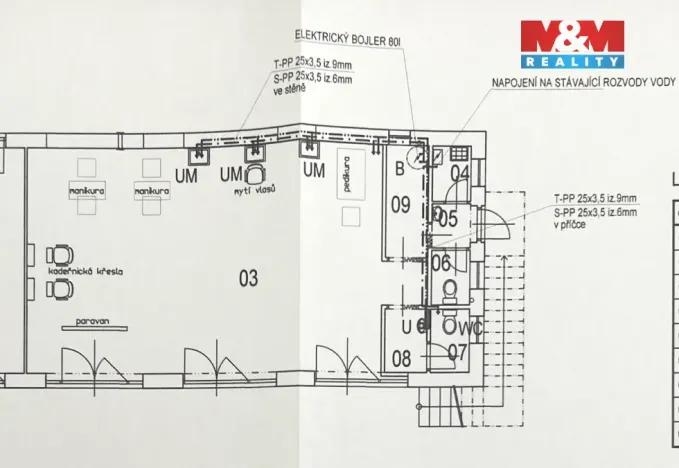 Prodej obchodního prostoru, České Velenice, třída Čsl. legií, 80 m2
