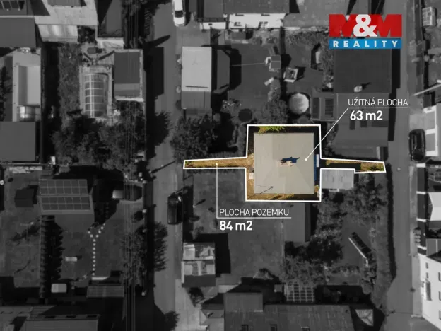 Prodej rodinného domu, Frýdek-Místek - Frýdek, Skautská, 63 m2