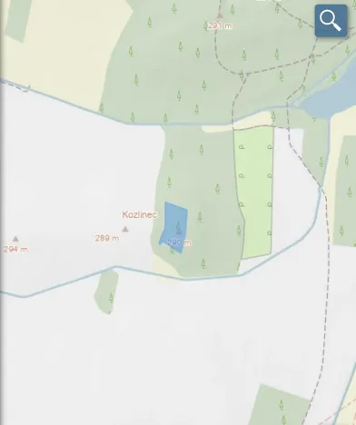 Prodej lesa, Veliny, 4968 m2