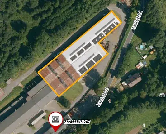 Pronájem skladu, Hanušovice, 3651 m2