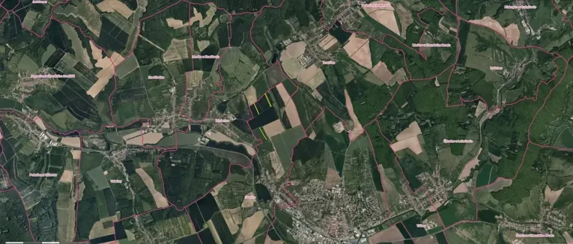 Prodej podílu pole, Uherský Brod, 7704 m2