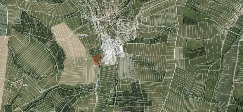 Prodej pole, Kaňovice, 6860 m2
