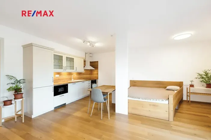 Pronájem bytu 1+kk, Praha - Smíchov, Kobrova, 43 m2