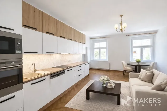 Pronájem bytu 2+kk, Praha - Žižkov, U kněžské louky, 80 m2