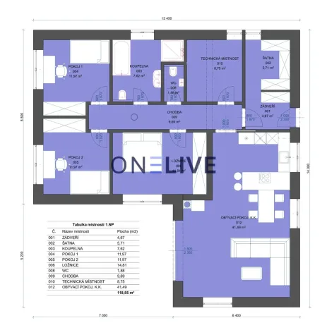 Prodej pozemku pro bydlení, Plzeň - Valcha, 738 m2