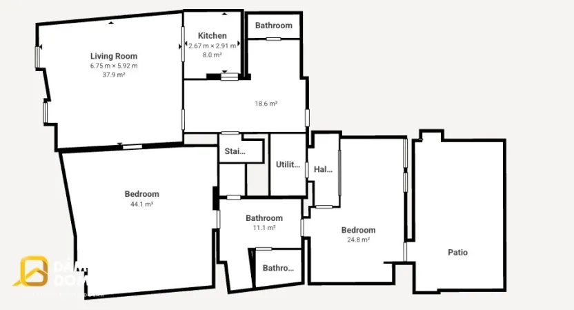 Pronájem ordinace, Holešov, nám. Dr. E. Beneše, 164 m2