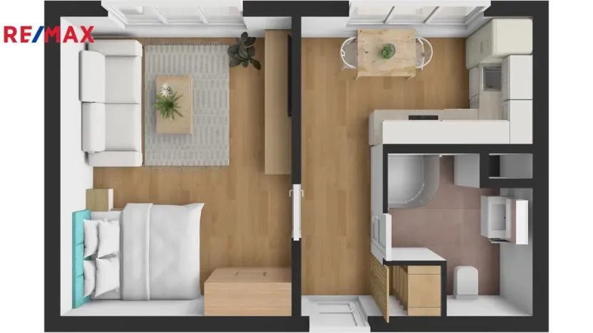 Prodej bytu 1+1, Hradec Králové - Moravské Předměstí, Štefánikova, 34 m2