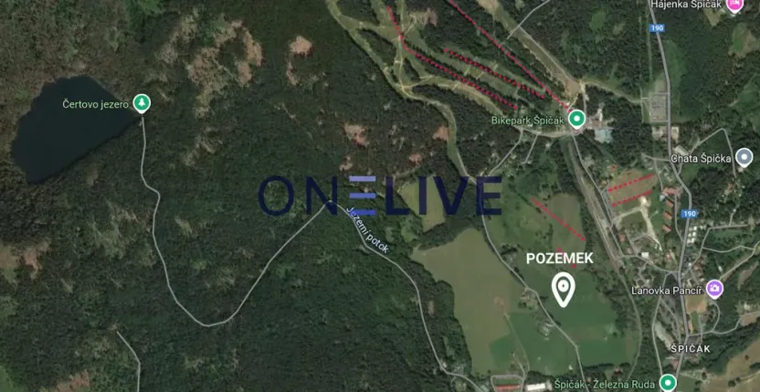 Prodej louky, Železná Ruda - Špičák, 2832 m2